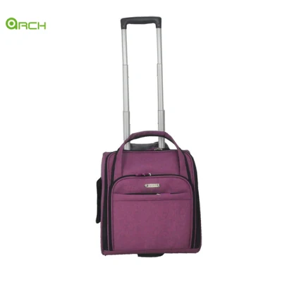 Trolley Case Equipaje Debajo del asiento con bolsa de viaje de bolsillo multifuncional