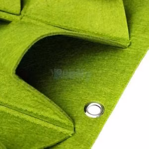 Planta de jardín de fieltro Vertical interior de 12 bolsillos maceta de jardinería Vertical montada en la pared